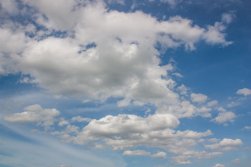 Fototapeta premium Blue sky with cloud.