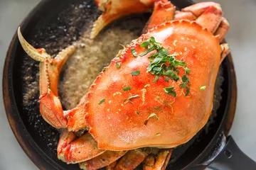 Photo sur Plexiglas Crustacés Cooked crab