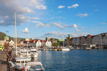 View of the port of Bergen, Norway © Lars Johansson