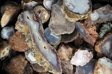 natural agates