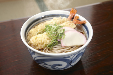 天ぷらそば
