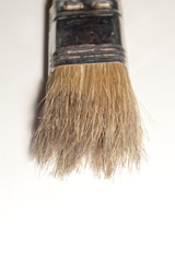 Painting Brush on Paper