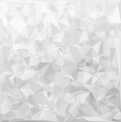 Gray Polygonal Mosaic Background, Creative Design Templates