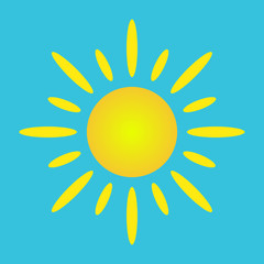 Sun. Vector illustration. Eps 10