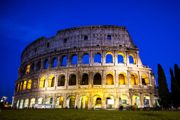 Plakat Splendid evening Coliseum, Rome, Italy