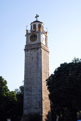 Fototapeta premium Old clock tower in Bitola, Macedonia