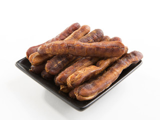 Tamarind on white background