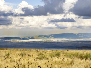 landscape with lake near Cordoba