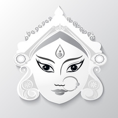 Durga, Saraswati, Lakshmi illustration. Eps10