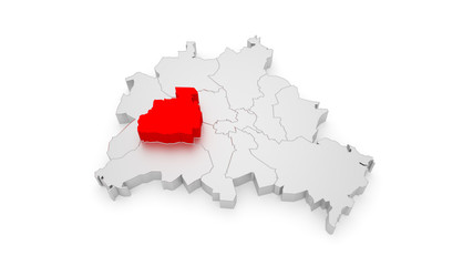 Charlottenburg-Wilmersdorf, Berlin Bezirke 3D