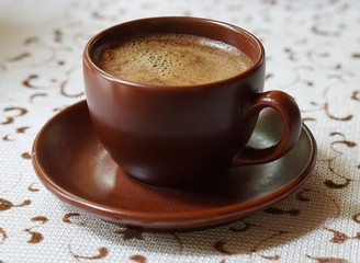 cup of black coffee