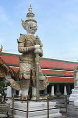 Statue of a Giant at Grand Palace (Bangkok, Thailand)