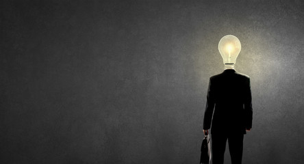 Obraz premium Having great idea in head