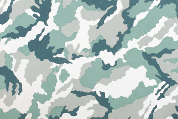 Camouflage pattern and background.