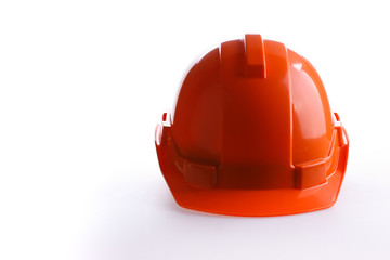 orange safety helmet hard hat, tool protect worker