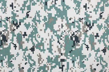 Camouflage pattern and background.