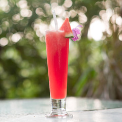 Fresh water melon drink