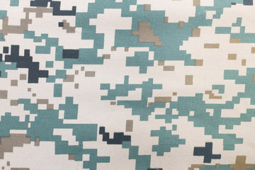 Camouflage pattern and background.