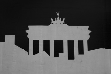 Silhouette Brandenburger Tor © angelusdelmorte