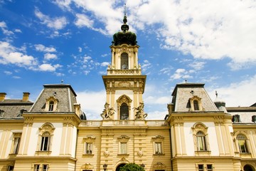 Fototapeta na wymiar Berühmtes Schloss in Keszthely 