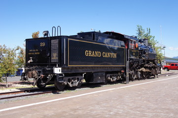 Fototapeta na wymiar Train grand canyon 