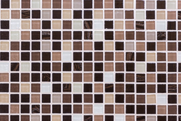 ceramic mosaic background in swimming pool or kitchen