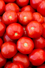 Fresh red tomatoes