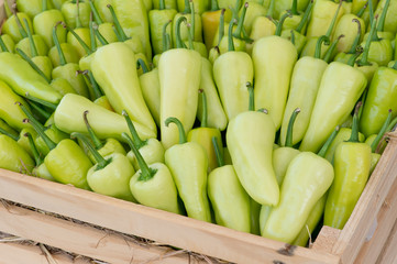 Chili Peppers in basket
