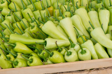 Chili Peppers in basket