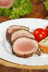 Schweinefilet, Schweinemedaillons, gegrillt, Schweinefleisch, Fl