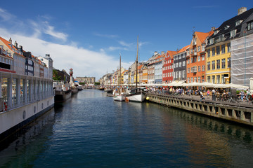 Naklejka na ściany i meble Copenhagen, Nyhavn