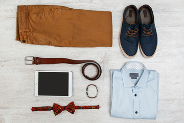 Male clothes and accessories