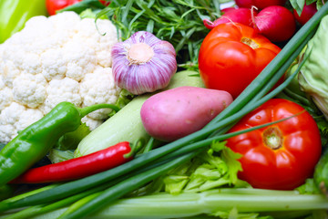 Vegetable background