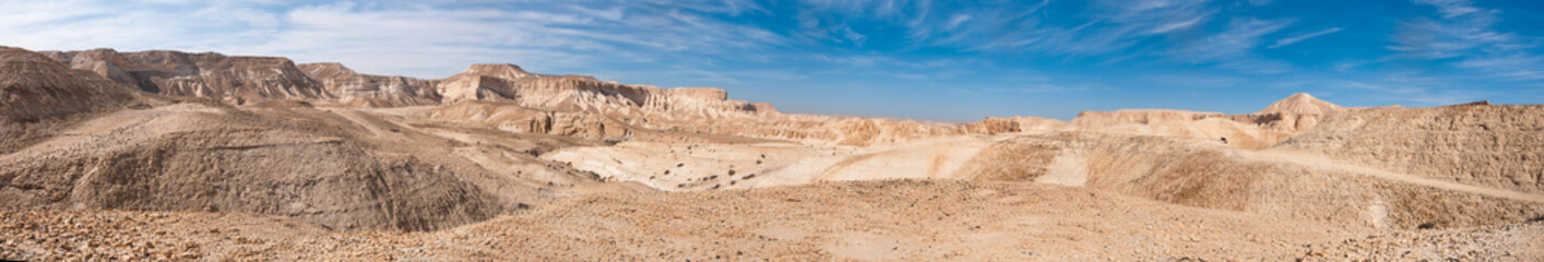 Negev Desert panoramic view