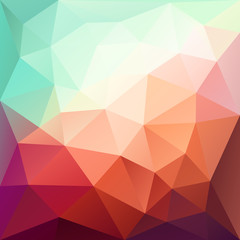 Vector abstract geometric background with triangle