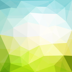 Vector abstract geometric background with triangle