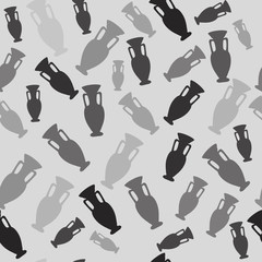 Arabic seamless pattern vase