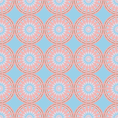 abstract floral seamless pattern