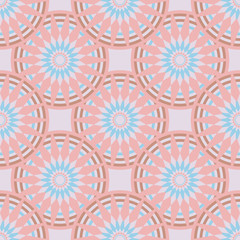 abstract floral seamless pattern