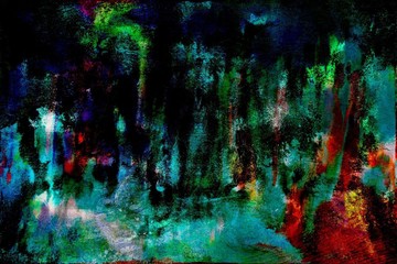 Fototapeta premium Abstract Painting with beautiful colors