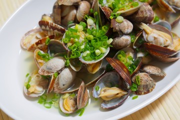 アサリの酒蒸し