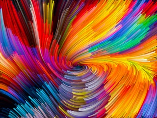 Foto op Plexiglas Vivid Color Vortex © agsandrew