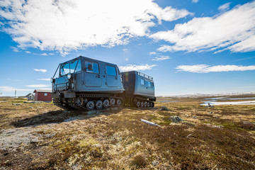 Fototapeta premium Snowcat 