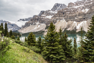 Admiring the Canadian Rocky Mountain