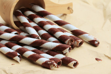 Wafer roll sticks