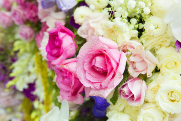 Background of flowers.