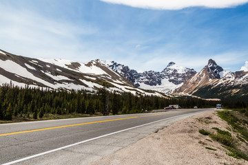 Fototapeta premium Rocky Mountains in Canada