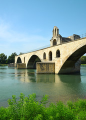 Pont Saint-Benezet in Avignon, France