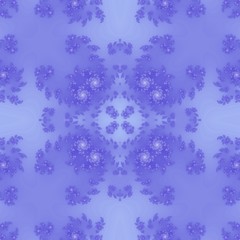 Seamless ornate pattern in blue