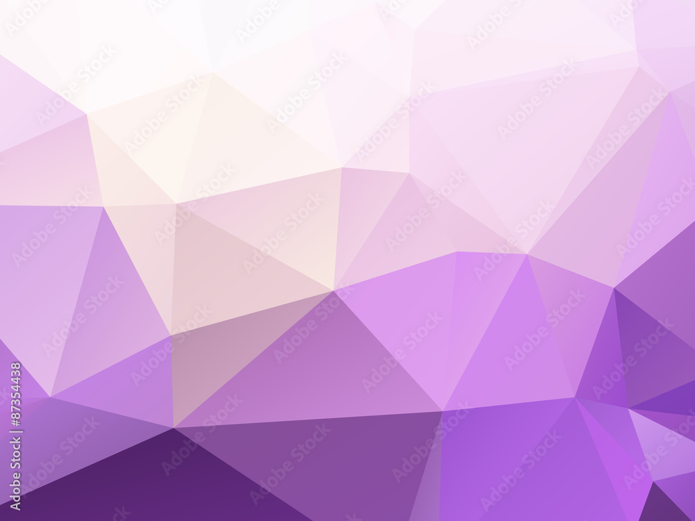 Wall mural purple background triangular triangle